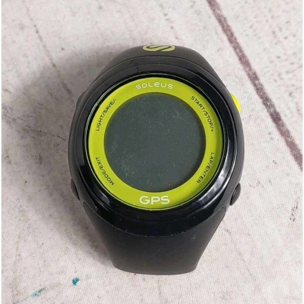 Soleus SG100 C14 GPS 26.2 Miles Running Watch Digital Stopwatch FOR PARTS